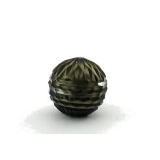 Perle 6.72 Karat Tahiti Grau Rund (graviert)