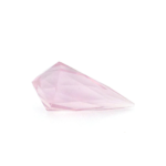 Rosenquarz 6.99 Karat Hellrosa Briolette Edelstein facettiert – Saphir & Smaragd Rosenquarz 6.99 Karat Hellrosa Briolette