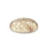 Quarz Rutilquarz 6.89 Karat Oval