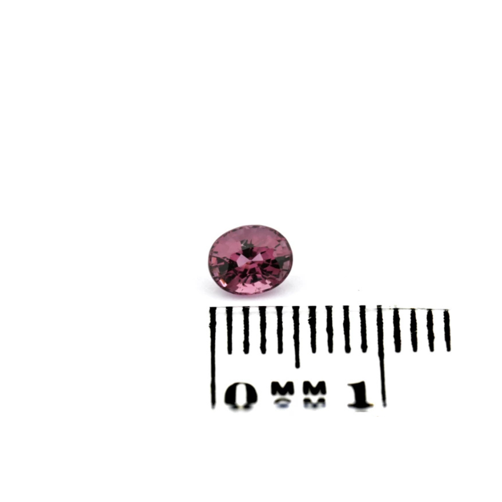 Spinell 0.44 Karat Violett Oval (2) Spinell 0.44 Karat Violett Oval
