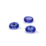 Tansanit 0.80 Karat Oval Blau Violett – Intensives Farbspiel & Hohe Reinheit – Saphir & Smaragd Tansanit 0.80 Karat Oval Blau Violett