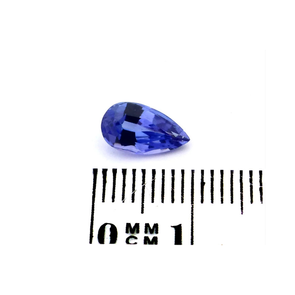 Tansanit 1.32 Karat Blau Tropfen (1) Tansanit 1.32 Karat Blau Tropfen