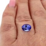 Tansanit 1.76 Karat Blau Oval – Intensiver Farbton & Zertifiziert – Saphir & Smaragd Tansanit 1.76 Karat Blau Oval