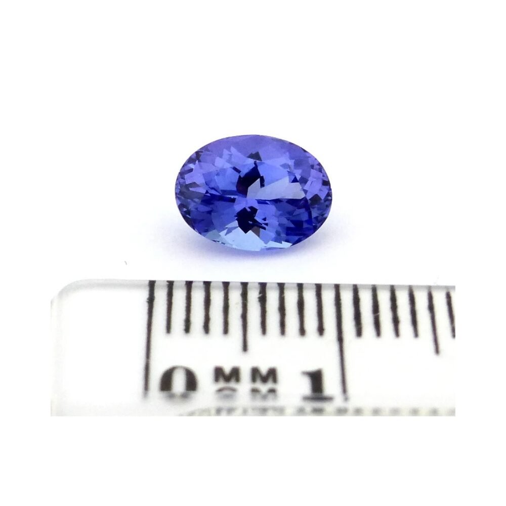 Tansanit 1.76 Karat Blau Oval (2) Tansanit 1.76 Karat Blau Oval