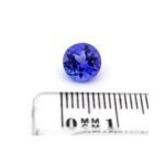Tansanit 1.79 Karat Blau Rund – Intensiver Farbton & Hochwertiger Schliff – Saphir & Smaragd Tansanit 1.79 Karat Blau Rund