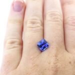 Tansanit 2.14 Karat Blau Cushion – Intensiver Farbton & Schmuckqualität aus Tansania – Saphir & Smaragd Tansanit 2.14 Karat Blau Cushion