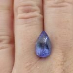Tansanit 3.81 Karat Tropfen Blau