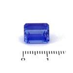 Tansanit 5.46 Karat Rechteck Blau – Intensiver Farbton & Zertifizierte Qualität – Saphir & Smaragd Tansanit 5.46 Karat Rechteck Blau – Intensiver Farbton & Zertifizierte Qualität