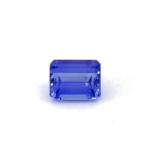 Tansanit 5.46 Karat Rechteck Blau – Intensiver Farbton & Zertifizierte Qualität – Saphir & Smaragd Tansanit 5.46 Karat Rechteck Blau