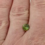 Turmalin 0.75 Karat Grün Rund – Naturstein mit Brillanz – Saphir & Smaragd Turmalin 0.75 Karat Grün Rund