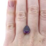 Turmalin 2.52 Karat Violett Birne – Natürlicher Edelstein aus Brasilien – Saphir & Smaragd Turmalin 2.52 Karat Violett Birne – Natürlicher Edelstein aus Brasilien