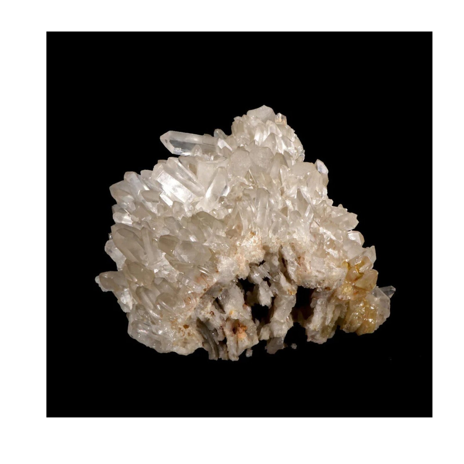 Bergkristall (Schweiz) Drusenstück Harmonie Naturstein Valais