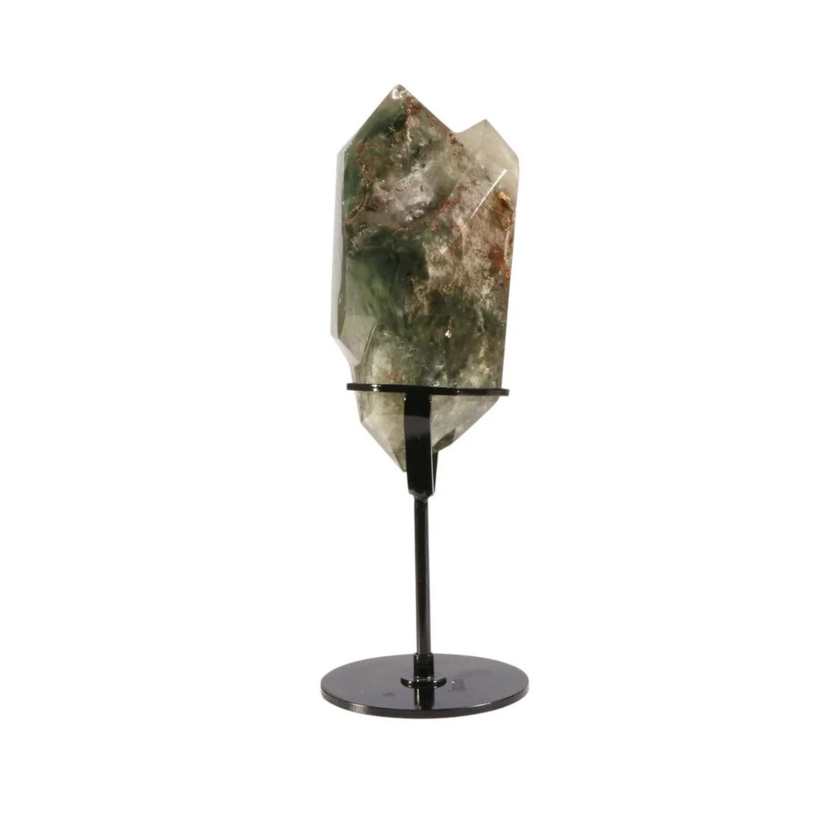 Kristall Schamanenquarz Cluster Cut – Spiritueller Transformationsstein auf Stand | 891 g