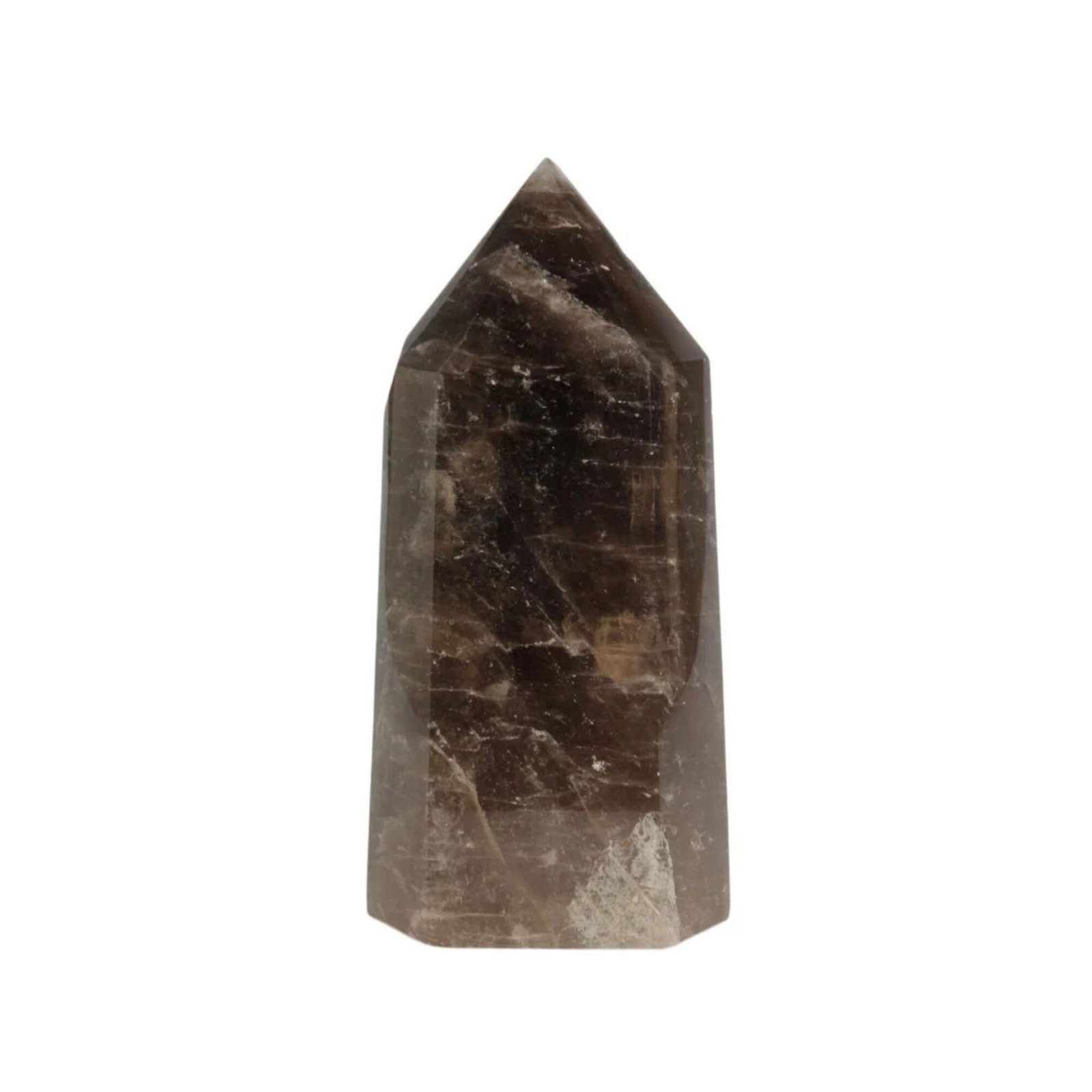 Rauchquarz Morion Spitze Schutz – Geschliffener Heilstein 1738 g