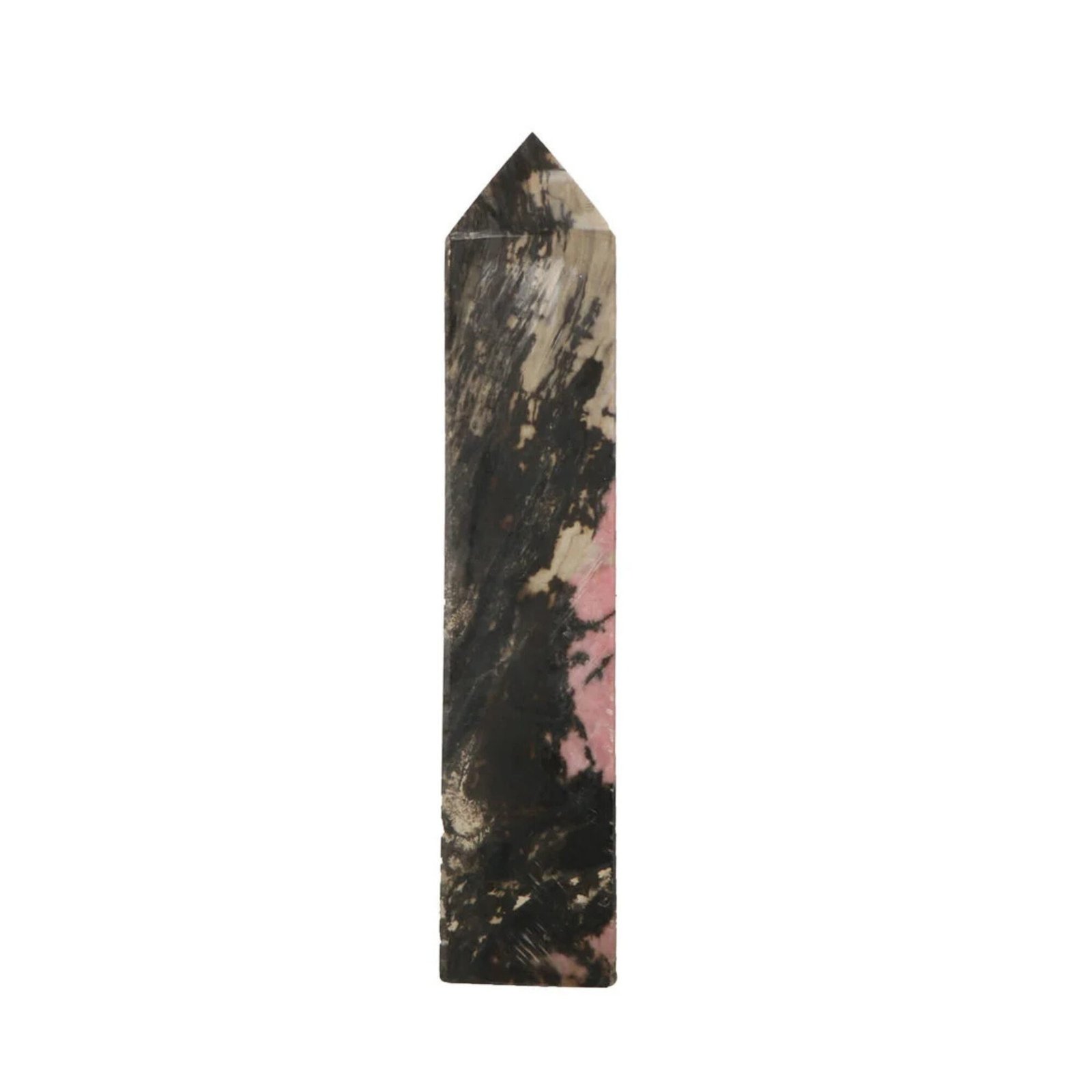 Rhodonit Obelisk Heilung – Geschliffener Heilstein 586 g