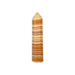 Calcit Orange Spitze Poliert – 965 g Naturstein aus Spanien