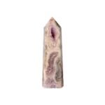 Amethyst Pink mit Moosachat Punkt Poliert – 705 g – Naturstein & Unikat – Saphir & Smaragd Amethyst Pink mit Moosachat Punkt Poliert – 705 g – Naturstein & Unikat