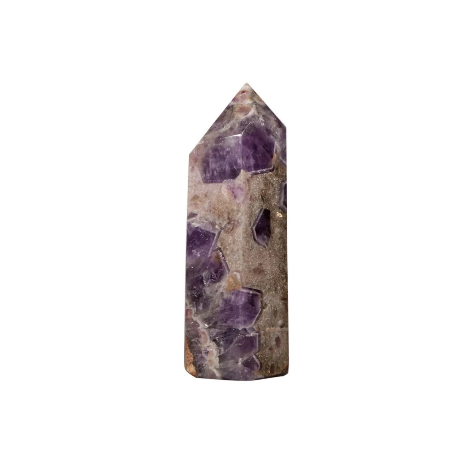 20002000 - 2025-11-23T235811.430 Amethyst Chevron Punkt Poliert – 1630 g – Naturstein & Unikat