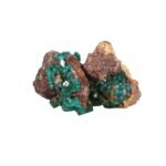 Dioptas Kristalle auf Matrix 78 g – Naturstein aus dem Kongo – Saphir & Smaragd Dioptas Kristalle auf Matrix – Naturstein aus dem Kongo