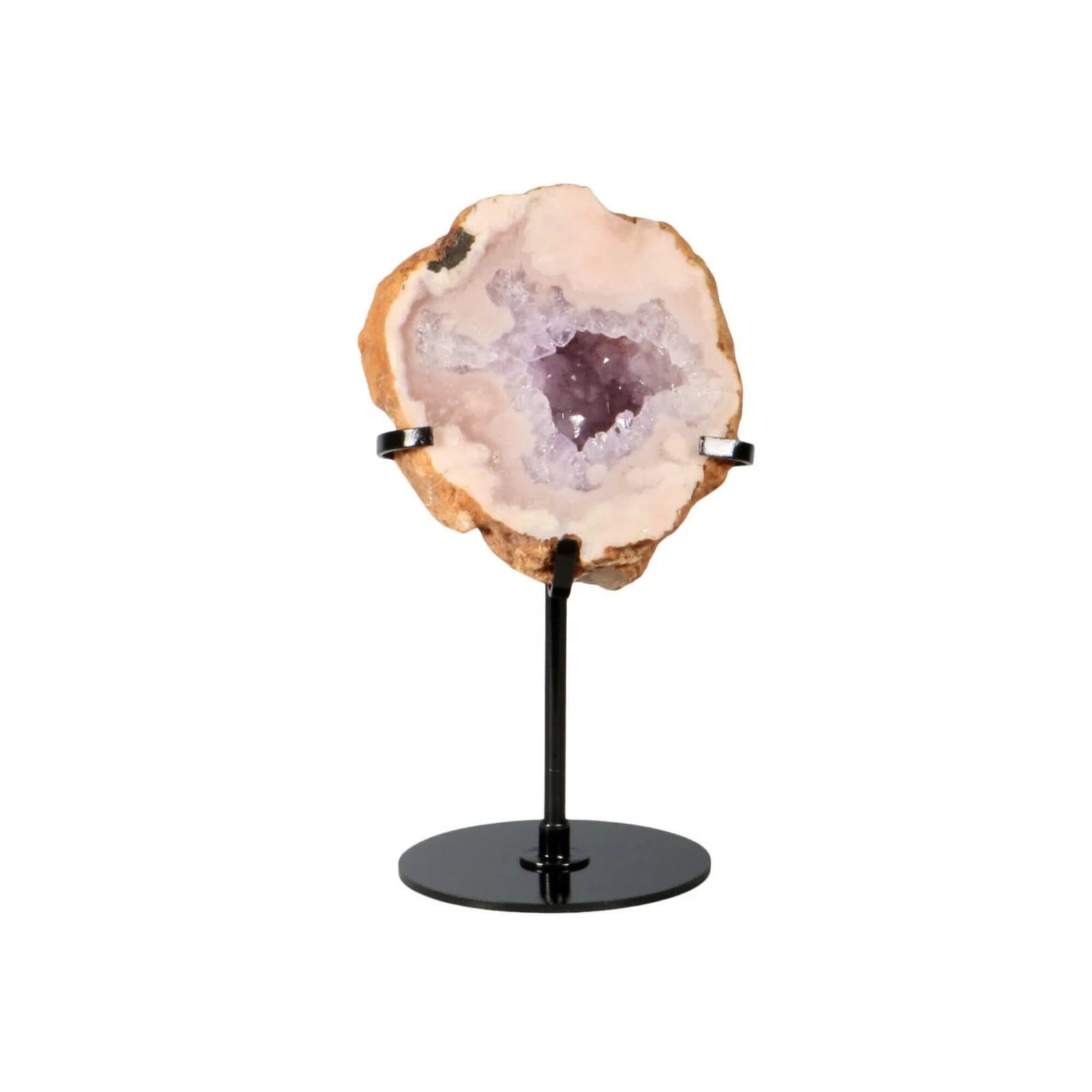 20002000 (76) Amethyst Rosa auf Ständer 660 g A-Qualität Naturstein Brasilien