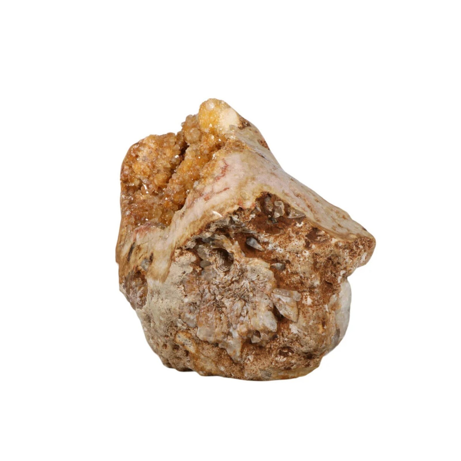 20002000 (77) Amethyst Pink Geode – 5020 g Pink Amethyst mit Golden Healer