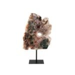 Amethyst Rosa auf Ständer 1240 g – Naturstein aus Brasilien – Saphir & Smaragd Amethyst Rosa auf Ständer 1240 g A-Qualität Naturstein Brasilien