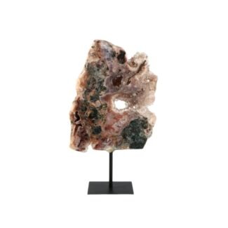 Amethyst Rosa auf Ständer 1240 g A-Qualität Naturstein Brasilien