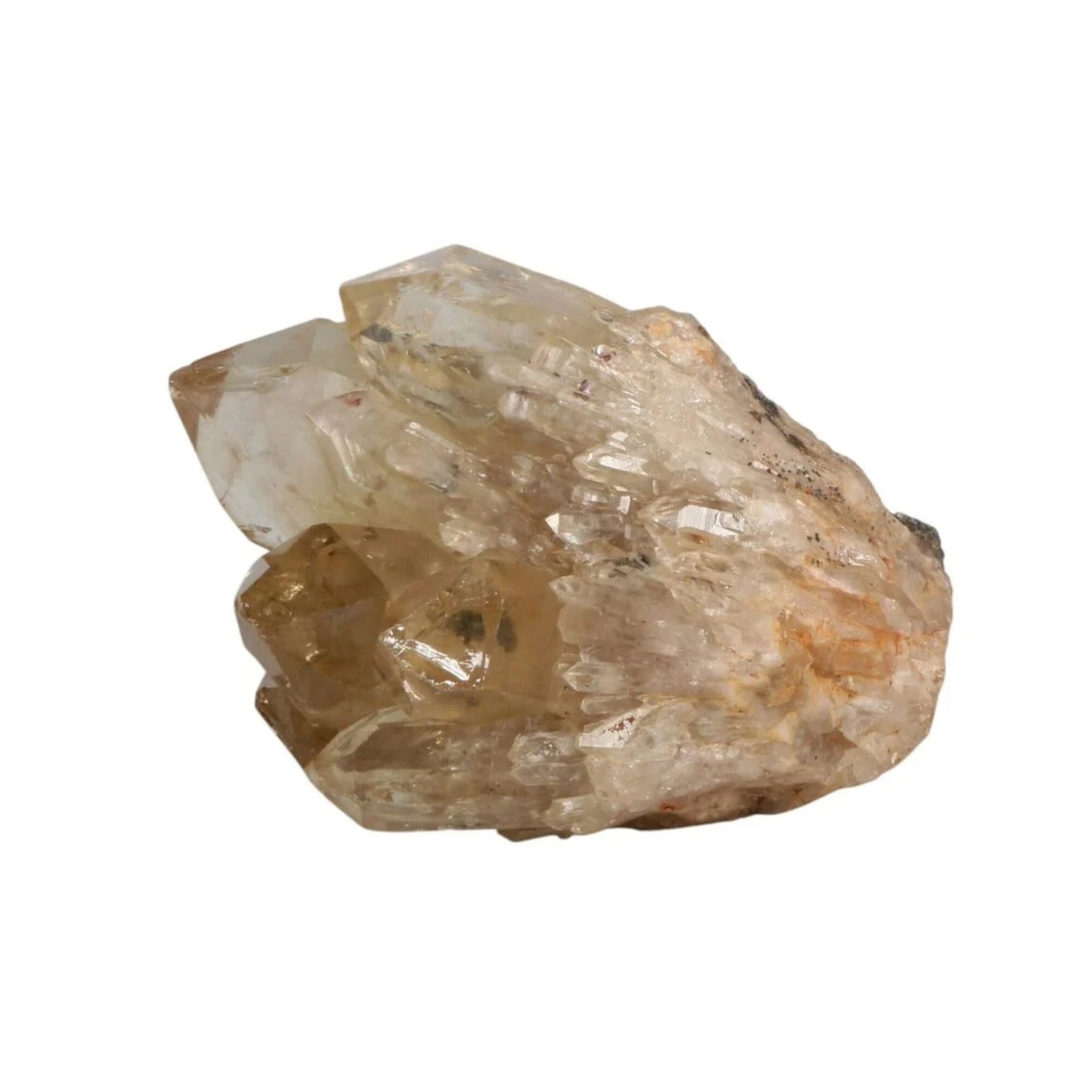 Cluster Citrin Kundalini – Naturstein aus dem Kongo