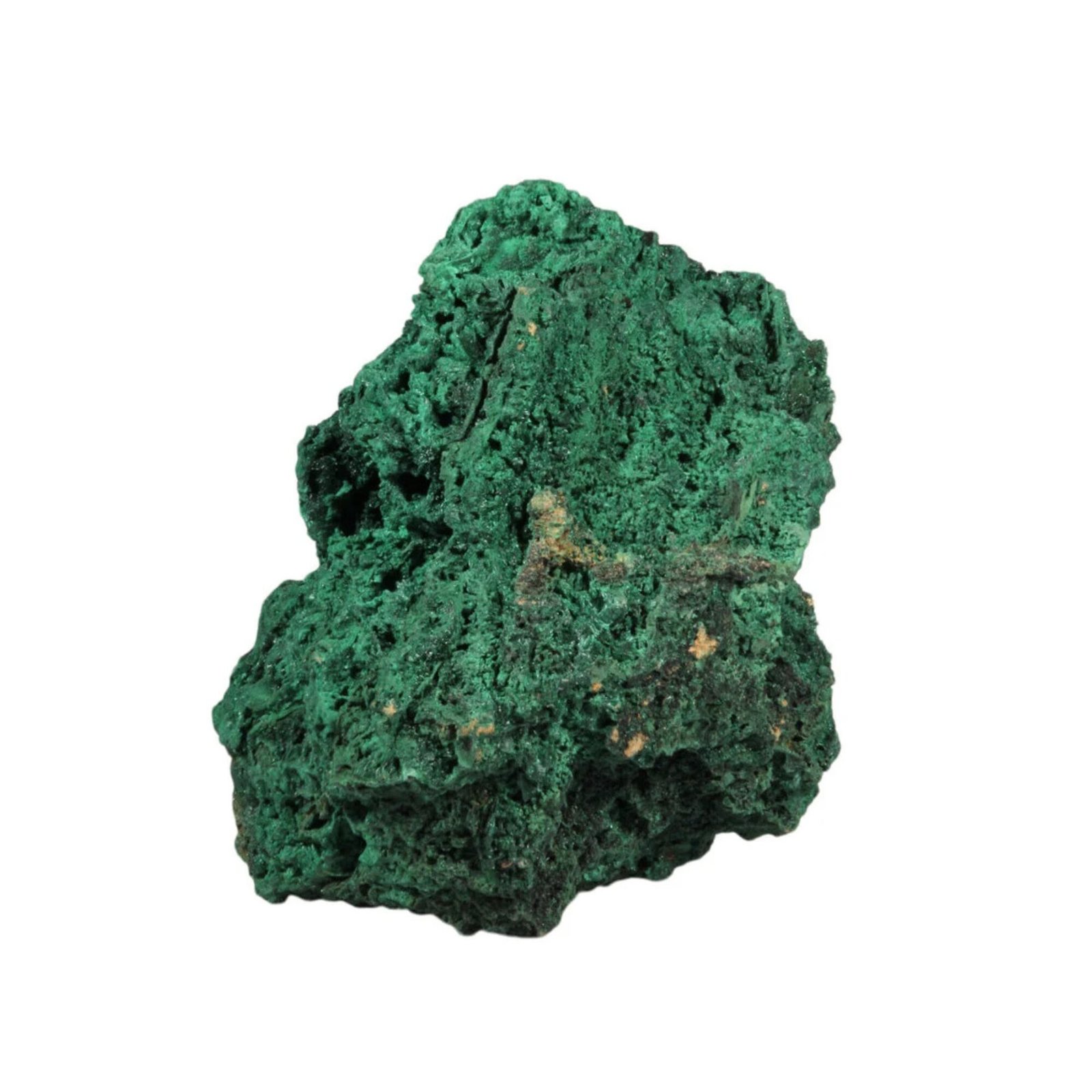 20002000 (96) Malachit (Samt) Rohstein Stehend – 5770 g – Heilstein aus DR Kongo