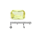 Apatit 3.72 Karat Farbe Goldgelb – Rechteckig facettierter Naturstein mit hoher Brillanz – Saphir & Smaragd Apatit 3.72 Karat Farbe Goldgelb