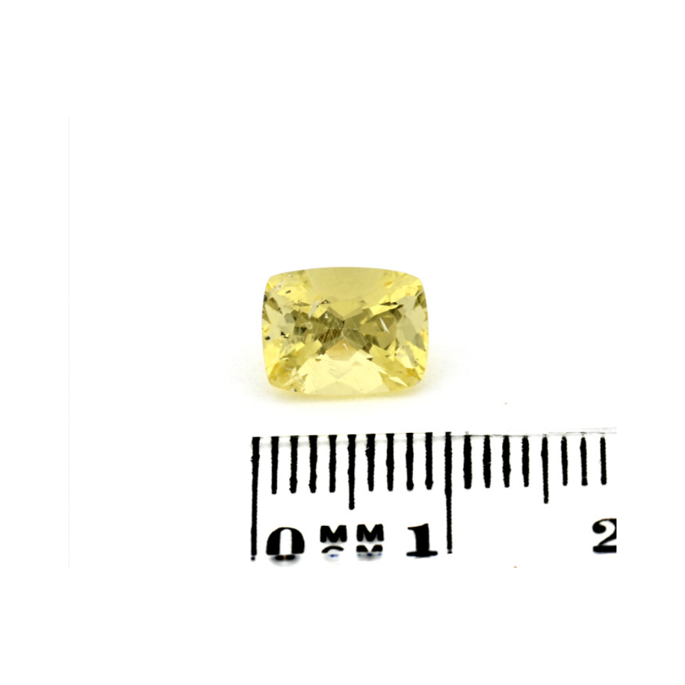 Danburit 2.14 Karat Kissen Gelb Danburit 2.14 Karat Kissen Gelb