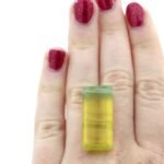 Fluorit 30.37 Karat Gelb Grün – Facettiertes Rechteck für Sammler – Saphir & Smaragd Fluorit 30.37 Karat Gelb Grün