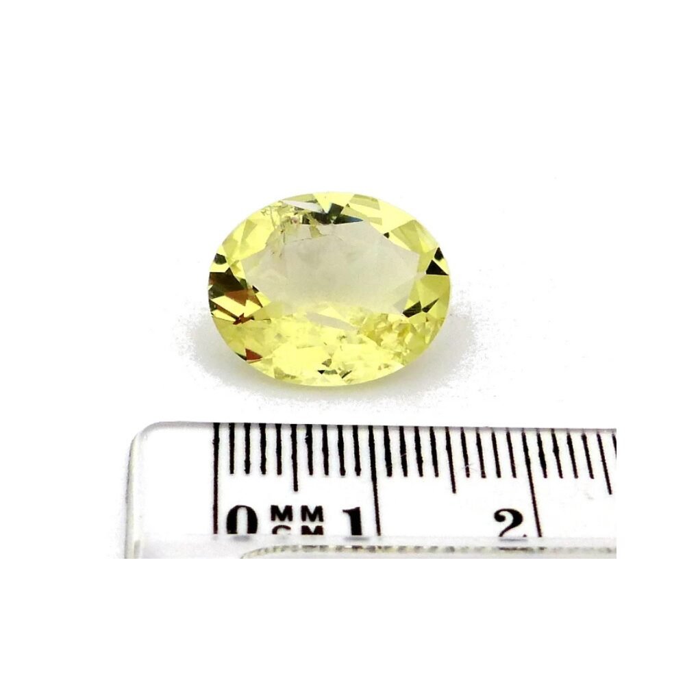 Gelber Beryll 7.48 Karat Farbe Gelb (1) Gelber Beryll 7.48 Karat Farbe Gelb