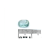 Beryll 0.99 Karat Farbe Hellgrün – Kissenförmig facettierter Naturstein – Saphir & Smaragd Grüner Beryll 0.99 Karat Farbe Hellgrün