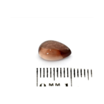 Sonnenstein 2.26 Karat Birne Rotbraun – natürlicher Feldspat-Edelstein mit goldenem Schimmer und Zertifikat – Saphir & Smaragd Sonnenstein 2.26 Karat Birne Rotbraun