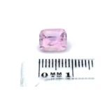 Topas 2.30 Karat Rosa Cushion