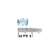 Topas Blau 2.65 Karat Cushion – facettierter Edelstein mit zartem Hellblau und Zertifikat – Saphir & Smaragd Topas Blau 2.65 Karat Cushion