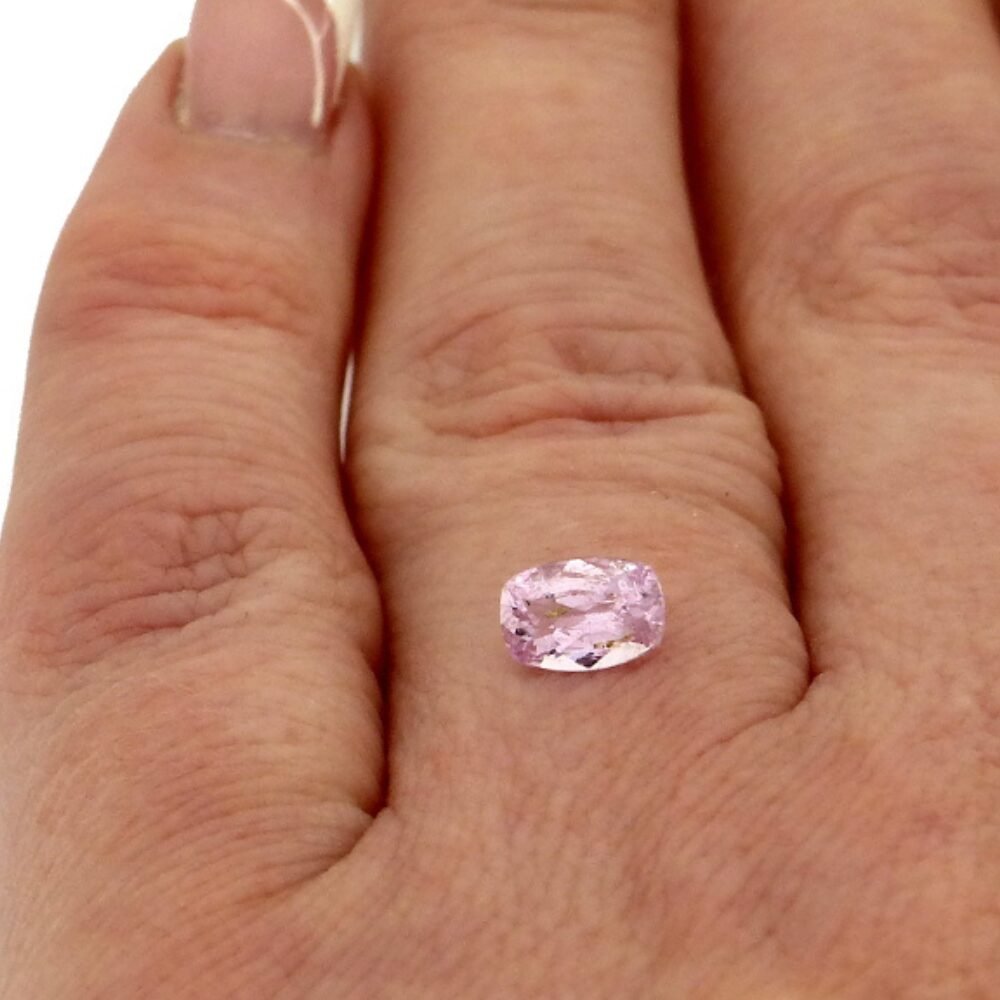 Topas Imperial 0.71 Karat Rosa Cushion (1) Topas Imperial 0.71 Karat Rosa Cushion