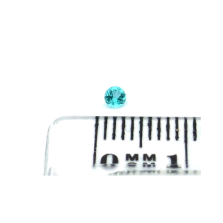 Turmalin 0.06 Karat Paraiba Blau Rund