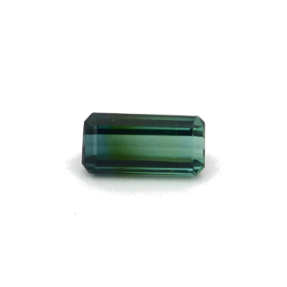 Turmalin 1.50 Karat Blaugrün Rechteck