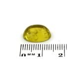 Turmalin 6 Karat Gelb Cabochon Oval (1) Turmalin 6 Karat Gelb Cabochon Oval