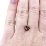 Zirkon 2.43 Karat Braun Tropfen – seltener Hyazinth-Zirkon mit warmem Glanz – Saphir & Smaragd Zirkon 2.43 Karat Braun Tropfen