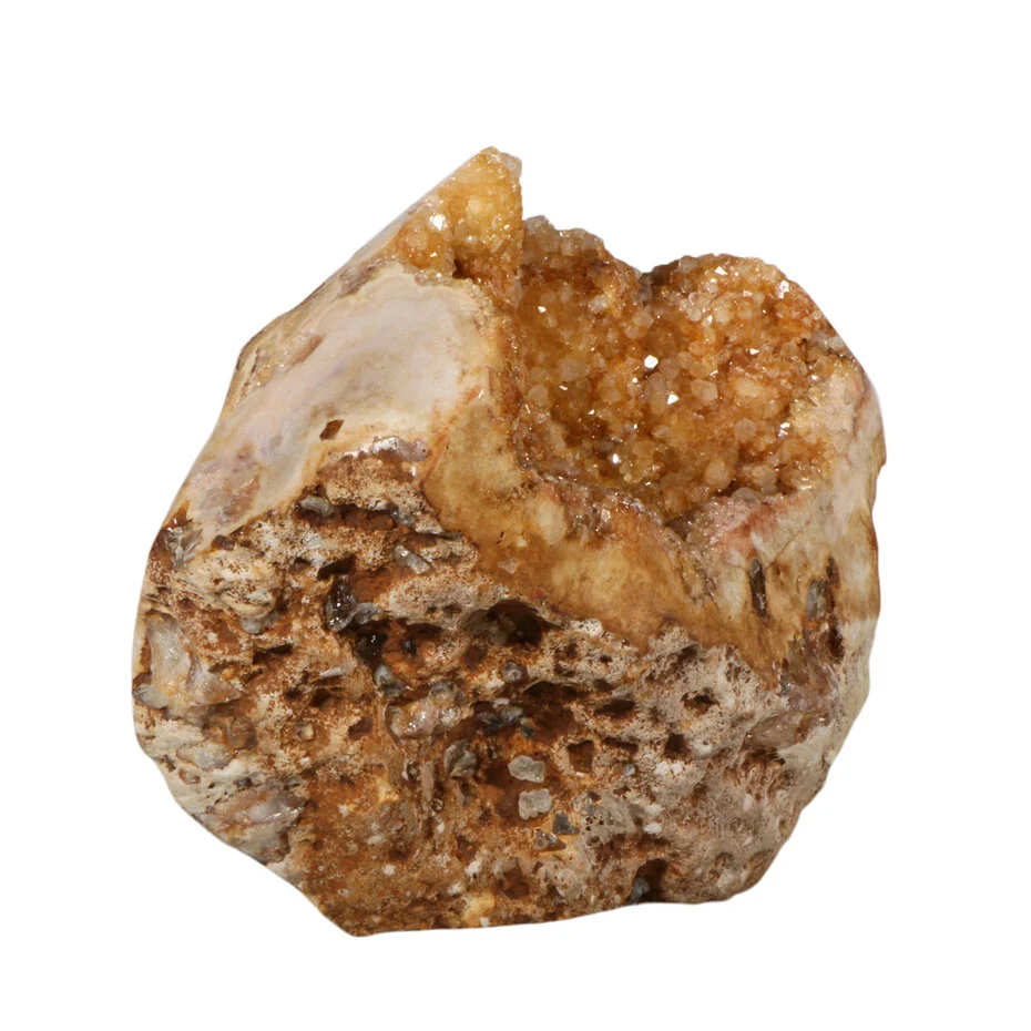 amethist-roze-met-golden-healer-limonietkwarts-geo (1) Amethyst Pink Geode – 5020 g Pink Amethyst mit Golden Healer