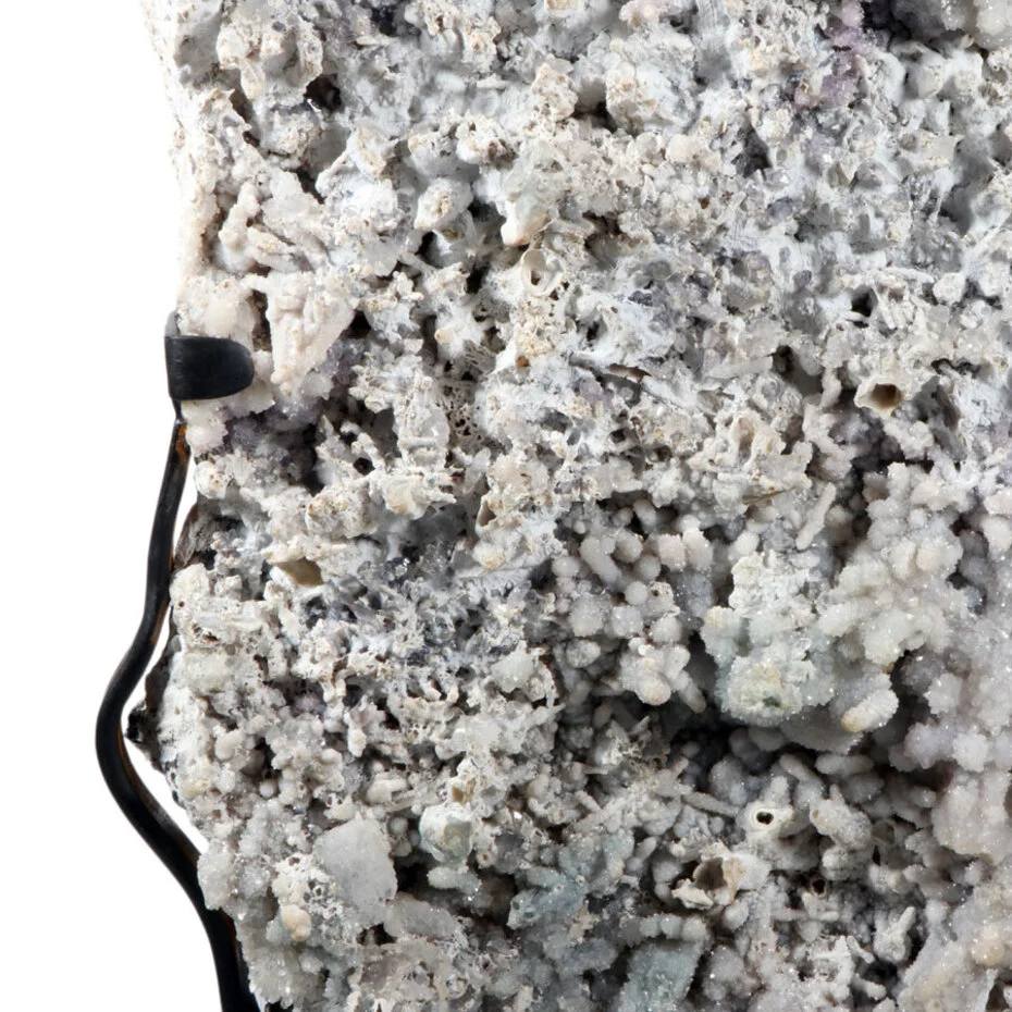 Amethyst Blumen Chalcedon Cluster – 7550 g – Auf Ständer – Naturstein aus Uruguay