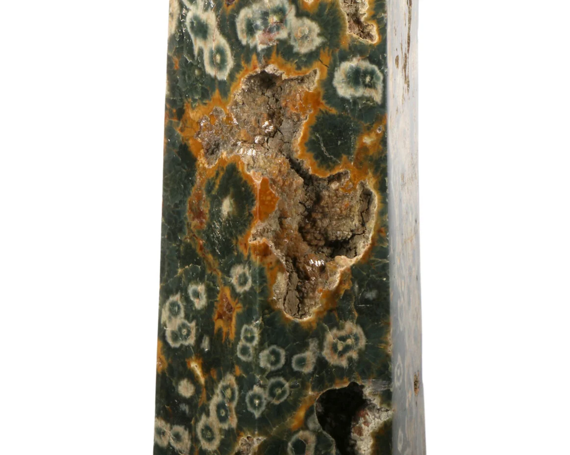 Spitze Ozeanjasper Schutz – Kraftvoller Heilstein aus Madagaskar – 955 g