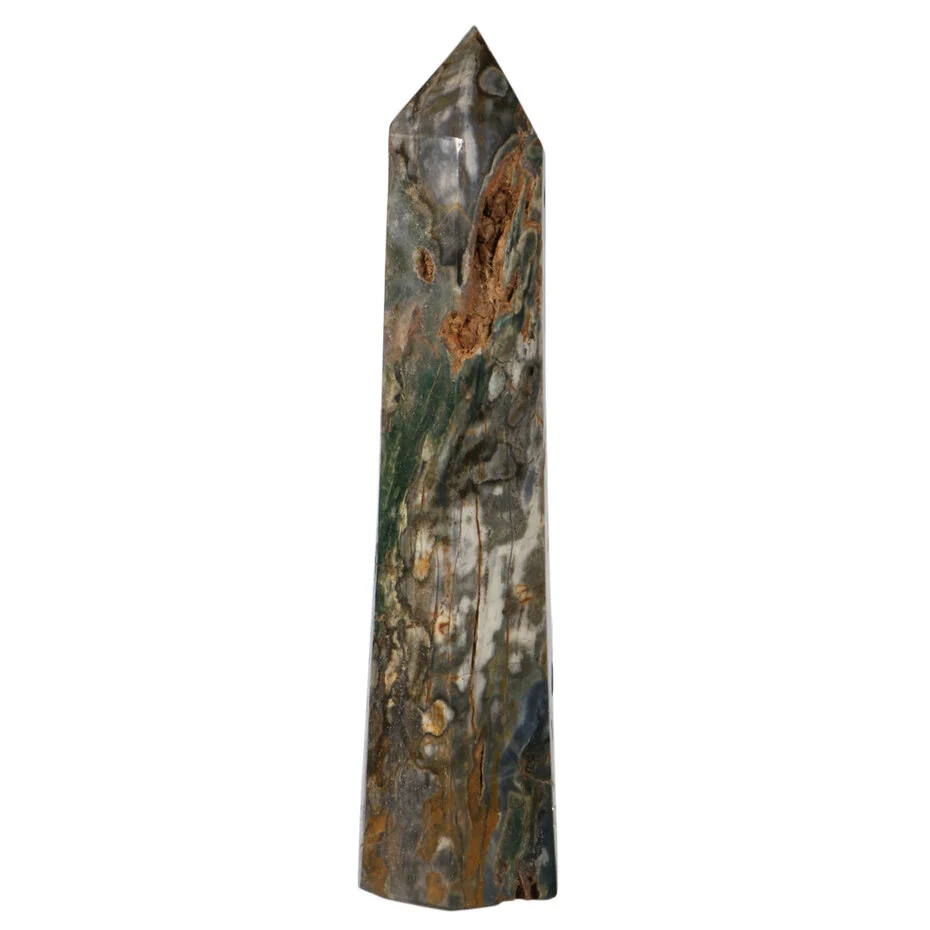 Spitze Ozeanjasper Schutz – Kraftvoller Heilstein aus Madagaskar – 4052 g