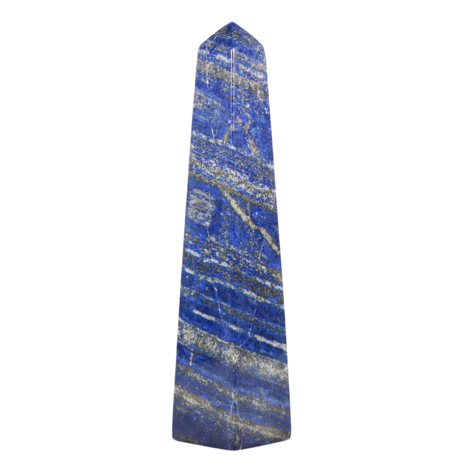Lapislazuli Obelisk Weisheit – Geschliffener Heilstein 1080 g