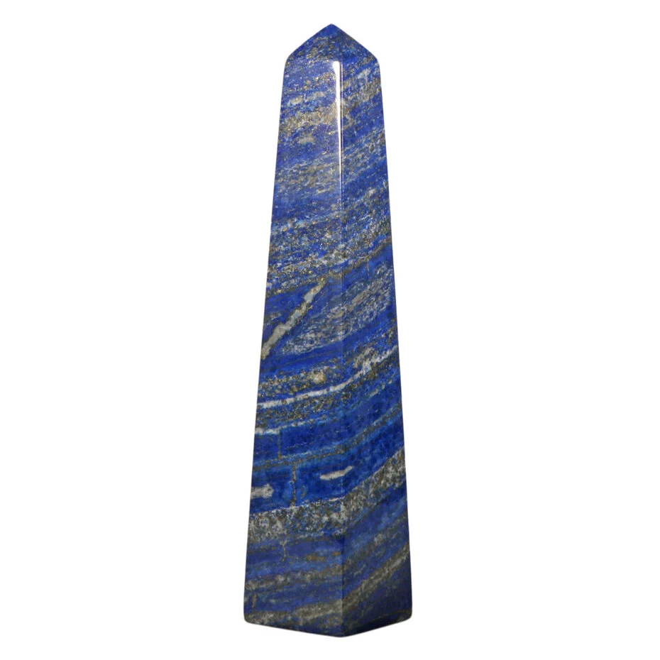 Lapislazuli Obelisk Weisheit – Geschliffener Heilstein 1080 g