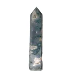 Moosachat Spitze Erdung – Polierter Heilstein 1.5 kg