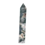 Moosachat Spitze Erdung – Polierter Heilstein 1.5 kg